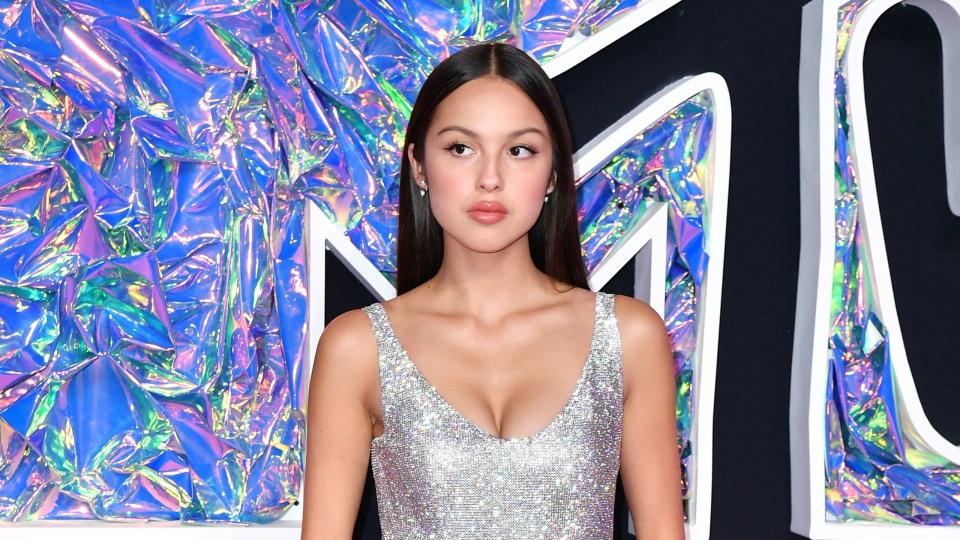 us singer olivia rodrigo arrives for the mtv video music awards at the prudential center in newark, new jersey, on september 12, 2023 photo by angela weiss afp photo by angela weissafp via getty images