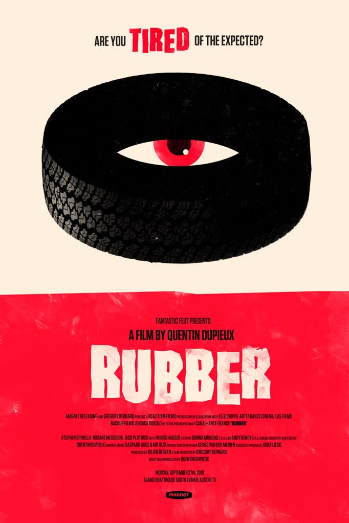 Fantastic Fest Posters 2010 Rubber