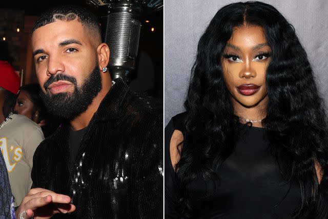 <p>Jerritt Clark/Getty; Dimitrios Kambouris/Getty </p> Drake and SZA