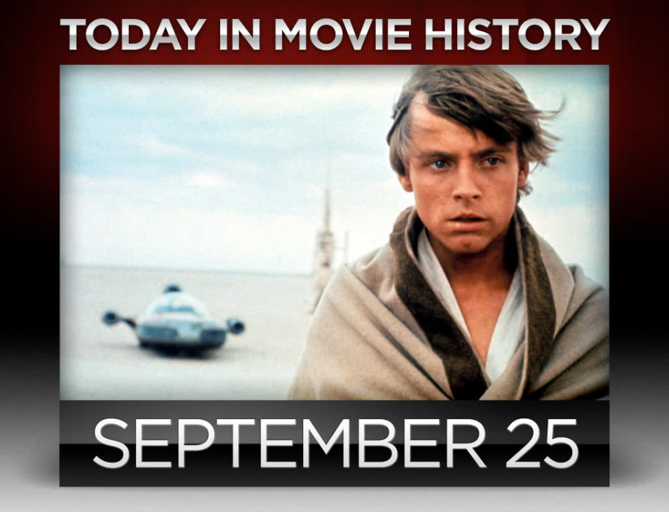 today in movie history, september 25