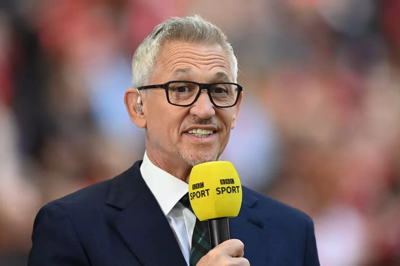 Match of the Day host Gary Lineker