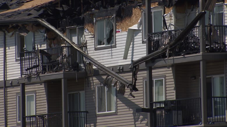 Clareview condo fire started by cigarette discarded in diaper pail