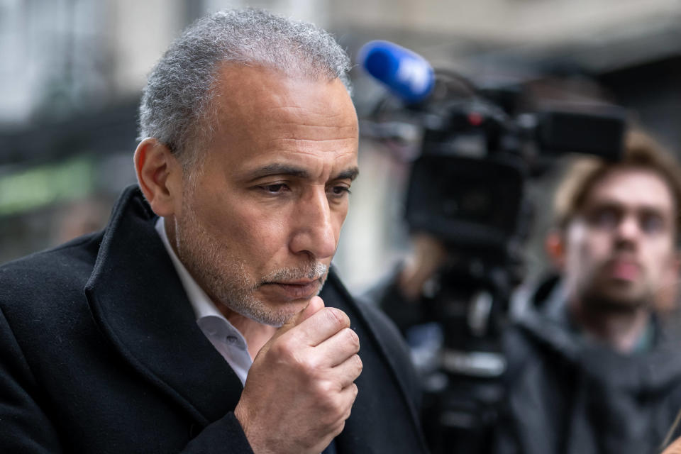 Tariq Ramadan le 16 mai à Genève, en Suisse.