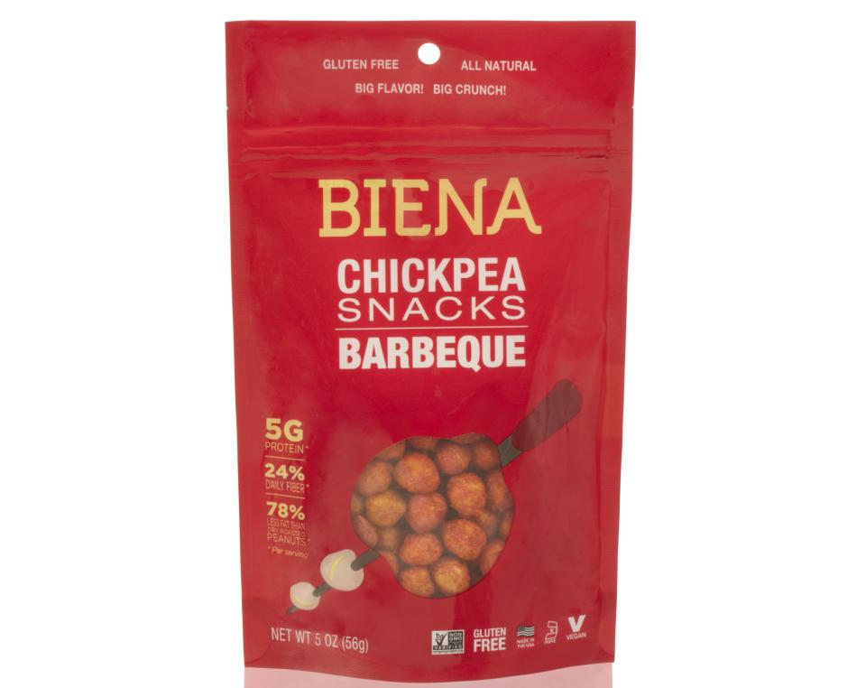 Biena Chickpea Snacks, $38 for 12 (2-ounce) bags