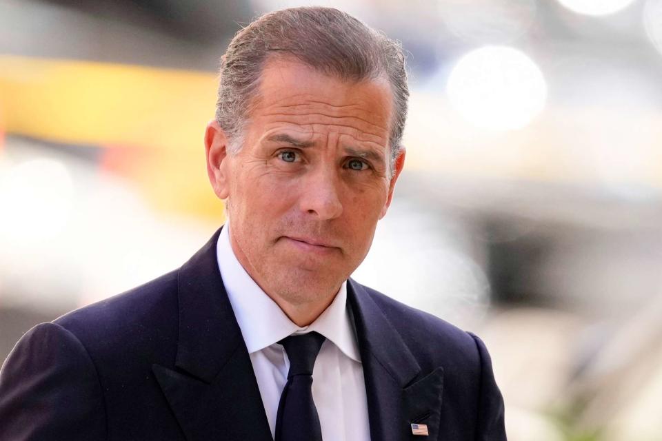 <p>Matt Slocum/AP Photo</p> Hunter Biden arrives at the Wilmington, Del., federal courthouse on June 7, 2024