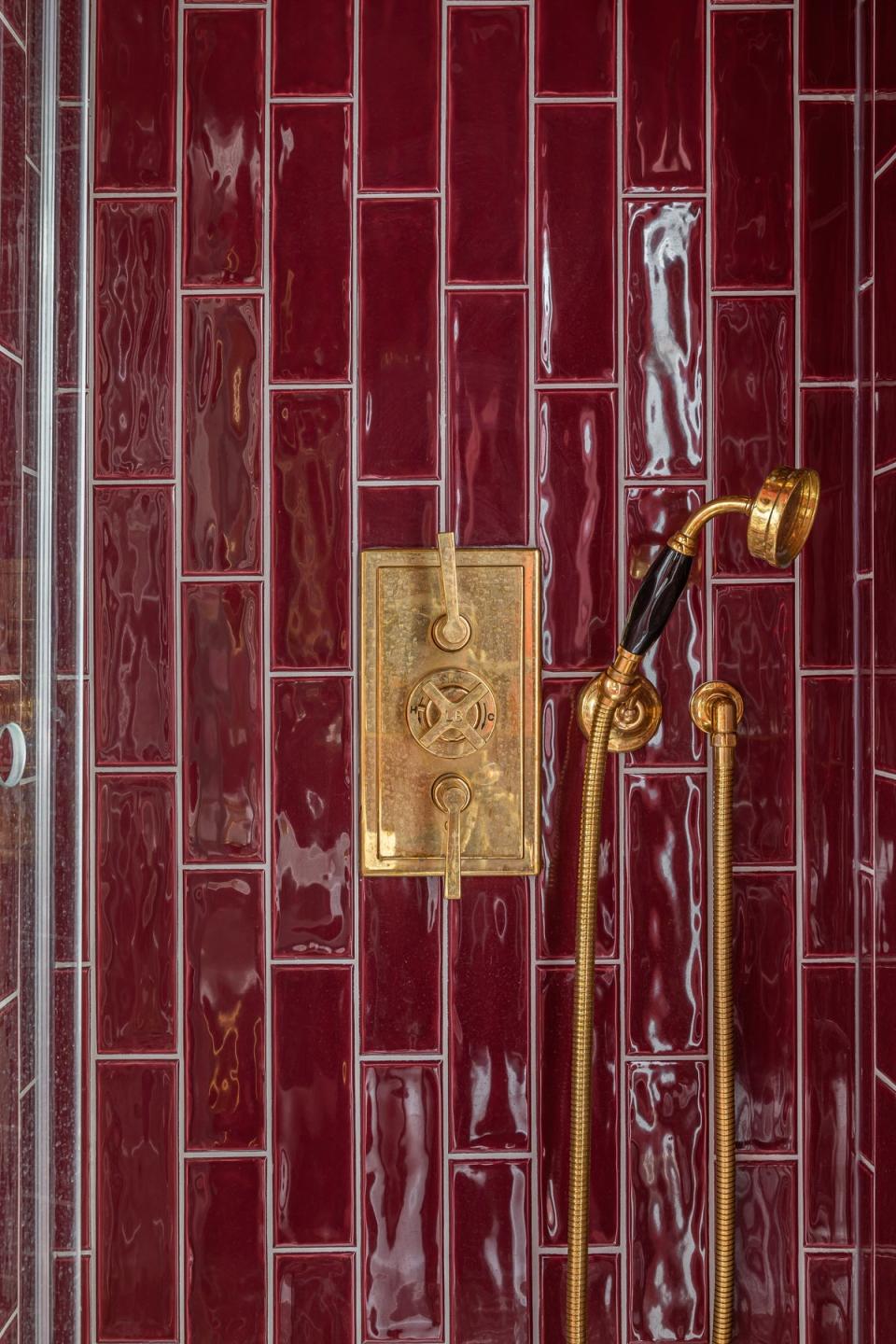 For taps and fixtures that you use daily, choosing high-quality polished brass or chrome is a worthwhile investment (Jonathan Bond)