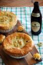 <p>Maybe you are team pot pie over shepherd's pie. We get it: These mini ones can be made with any stew recipe and store-bought puff pastry.</p><p><a href="http://homeiswheretheboatis.net/2013/03/17/beef-and-guinness-pot-pie/" rel="nofollow noopener" target="_blank" data-ylk="slk:Get the recipe from Home is Where the Boat Is »;elm:context_link;itc:0;sec:content-canvas" class="link "><em>Get the recipe from Home is Where the Boat Is »</em></a><br></p>