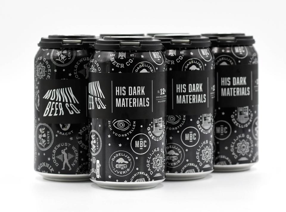 Monnik Beer Co. is release its 2021 version of His Dark Materials. At 5.5% ABV, it’s  a rich and full-bodied lactose sweetened milk stout with oats.