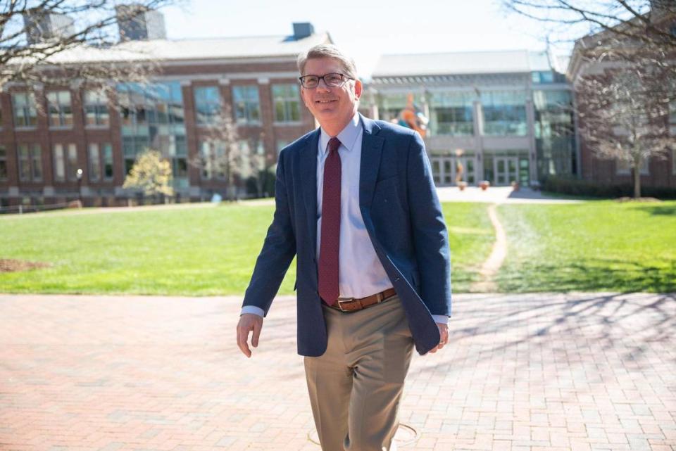Doug Hicks graduated from Davidson in 1990 and said, “I spent my career in national liberal arts colleges, and for most of the work I’ve done, I’ve had Davidson as a kind of model.”