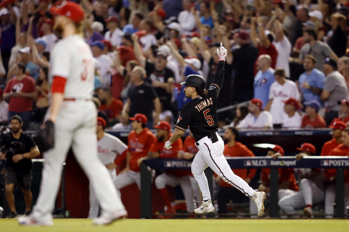 Phillies' Nick Castellanos becomes 1st player in MLB history with  back-to-back multi-HR games in postseason