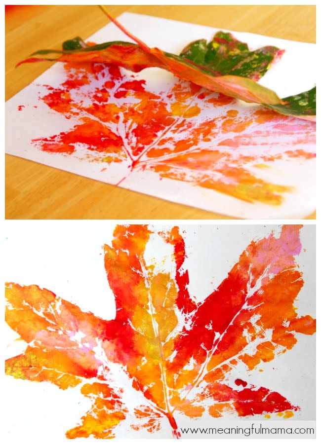 62) Leaf Prints