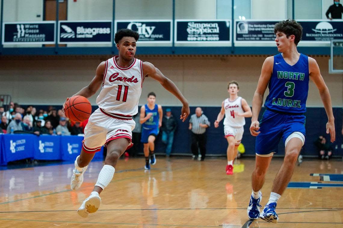 Clark County’s Jerone Morton (11) has signed to play at Morehead State University.