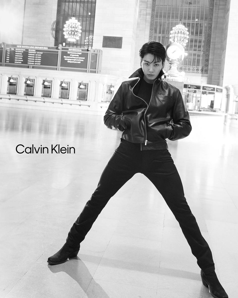 Jungkook in Calvin Klein campaign. (Courtesy Mert Alas)