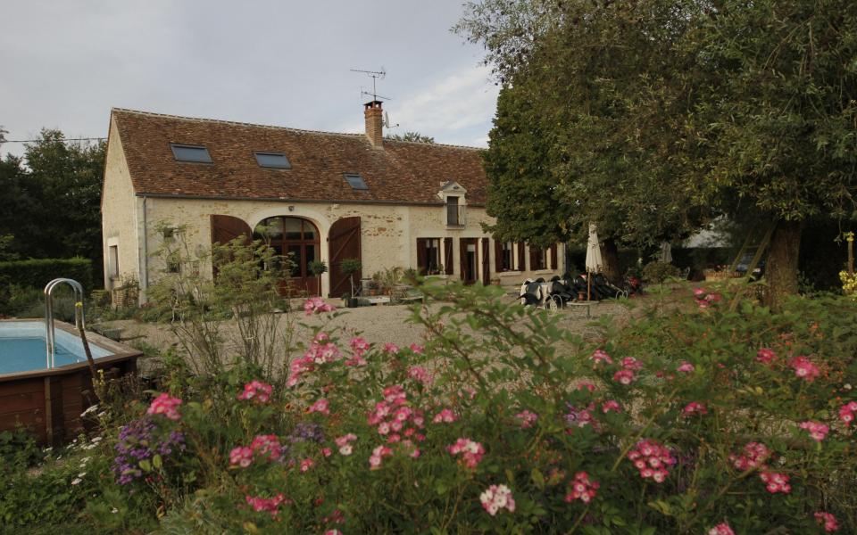 Ian Moore's estate in the Loire Valley