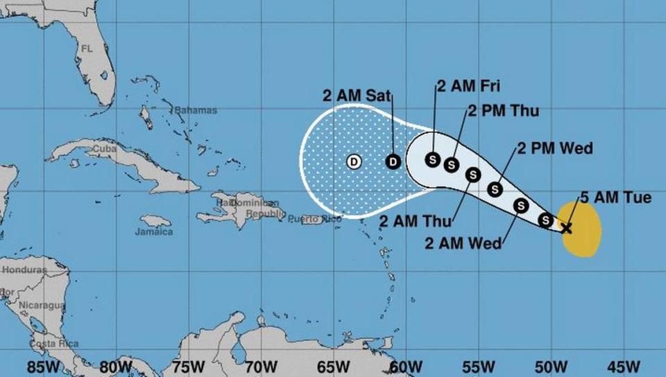 Tropical Storm Philippe’s still out there. Another storm is forecast