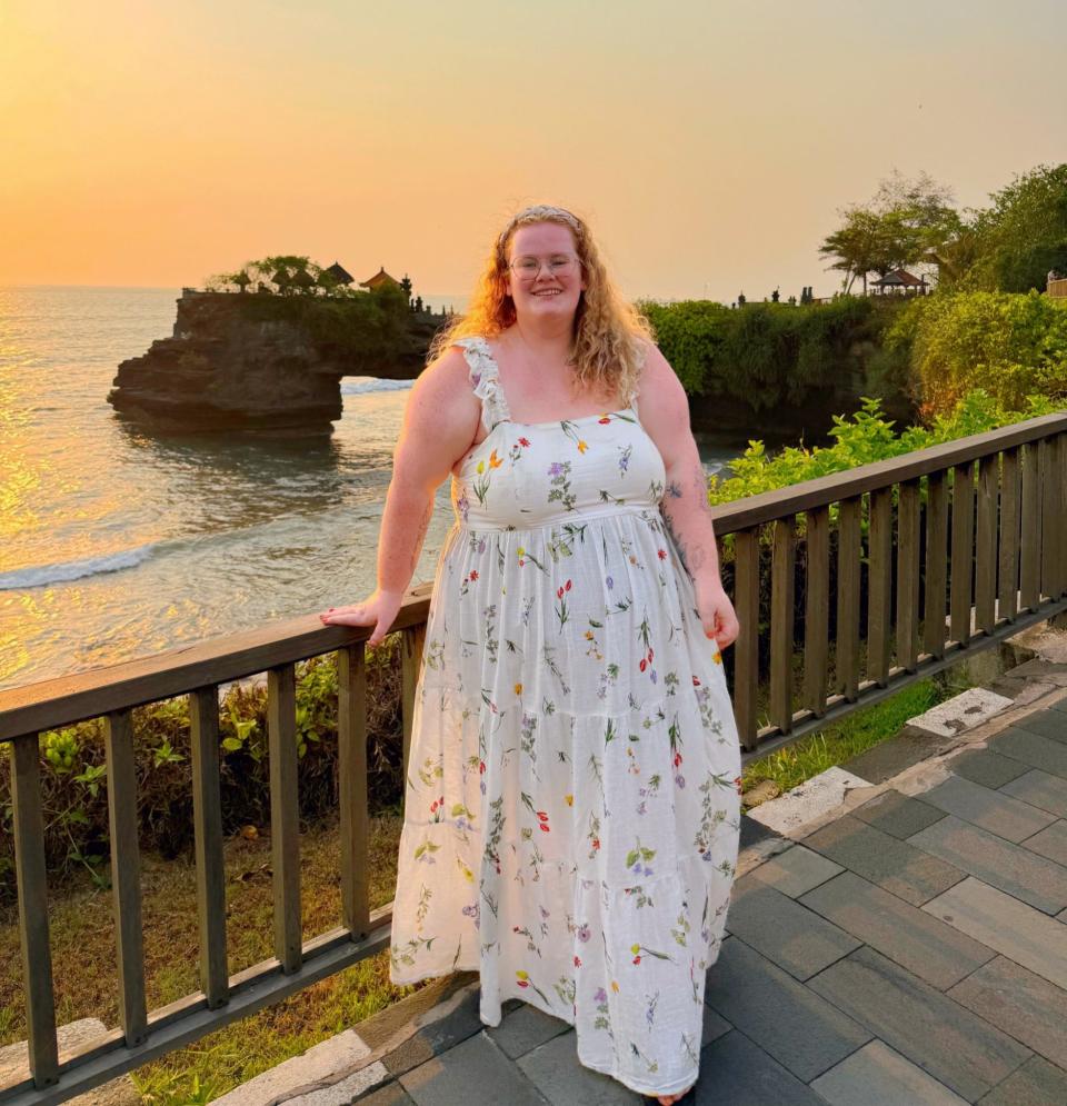 Kirsty Leanne runs the British plus size group travel company Plus Size Travel Too