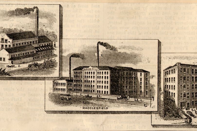 Illustrations of Andiamio & Co.'s sites, including Havannah Mill.