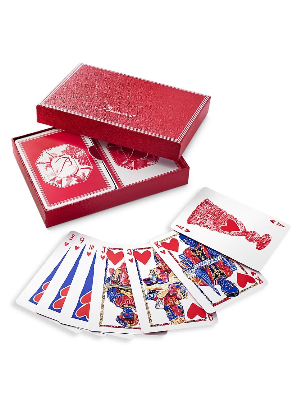 <p><a href="https://go.redirectingat.com?id=74968X1596630&url=https%3A%2F%2Fwww.saksfifthavenue.com%2Fproduct%2Fbaccarat-poker-card-set-0400013397934.html&sref=https%3A%2F%2Fwww.esquire.com%2Flifestyle%2Fg46988873%2Fbest-gifts-under-250%2F" rel="nofollow noopener" target="_blank" data-ylk="slk:Shop Now;elm:context_link;itc:0;sec:content-canvas" class="link rapid-noclick-resp">Shop Now</a></p><p>Card Set</p><p>saksfifthavenue.com</p><p>$150.00</p>