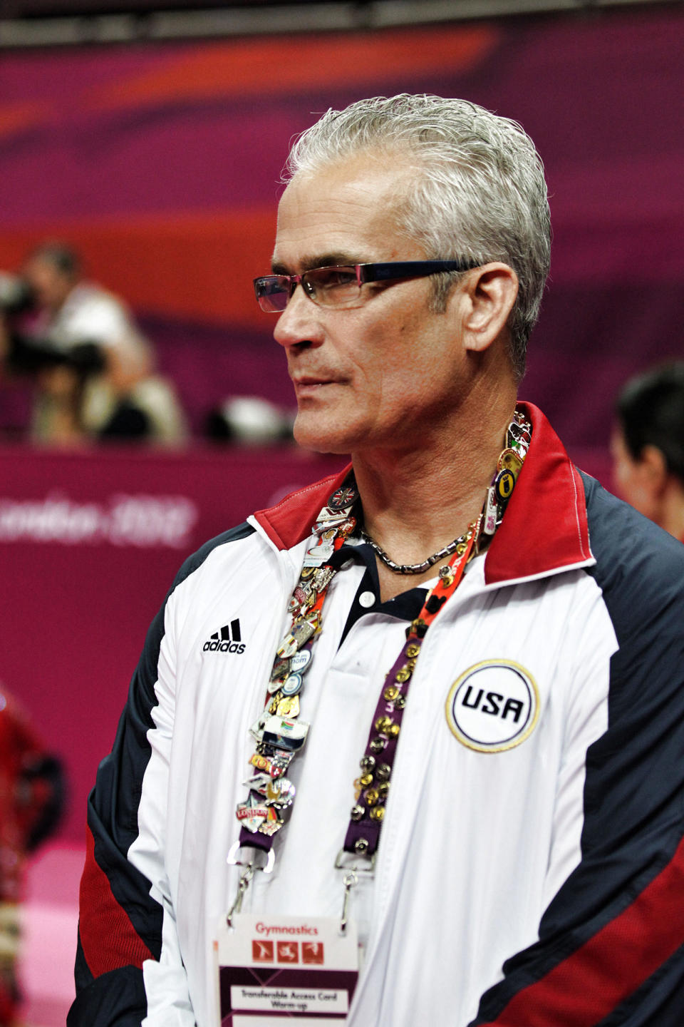 John Geddert at the 2012 Olympics. | Marc Serota—AP