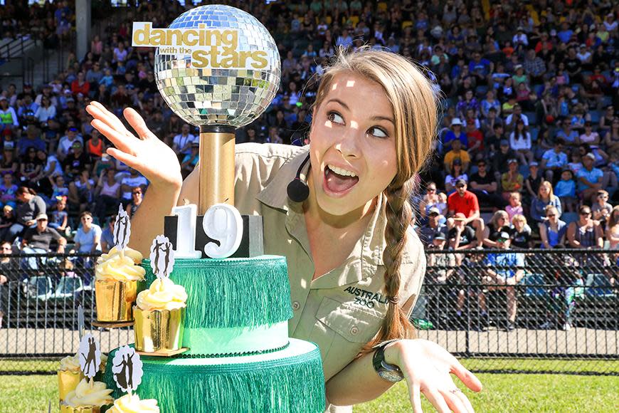 Bindi Irwin celebrated her 19th birthday yesterday with her mother Terri, brother Bob and boyfriend Chandler Powell.