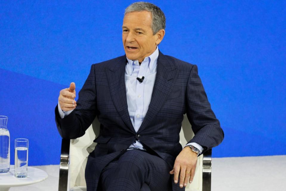 Godwin’s self-promotional, hands-off approach to running the Disney-owned network has empowered her coterie to “settle scores,” a source said. Disney CEO Bob Iger, above. Getty Images