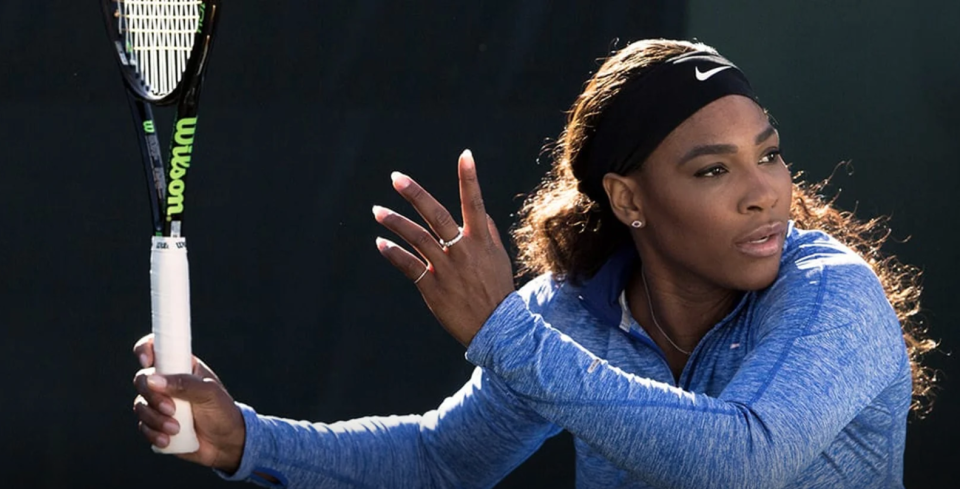 Get tennis tips from none other than Serena Williams. (Photo: MasterClass)