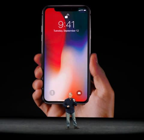 iPhone X  - Credit: Reuters