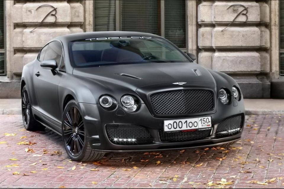 「黑到骨子裡了！」俄羅斯改裝大廠TopCar精心打造Bentley Continental GT