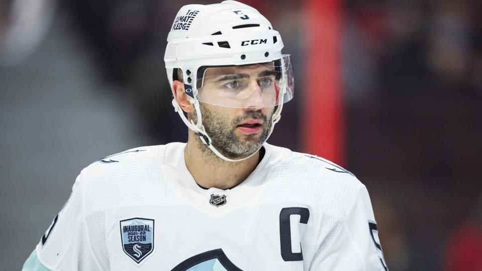 The Maple Leafs have reportedly acquired Mark Giordano from the Kraken. (Getty)