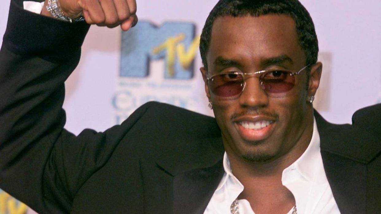 <div>US Rap star Puff Daddy poses for the photographers during the 1999 MTV Europe Music Awards, at the Point in Dublin 11 November 1999. (ELECTRONIC IMAGE) (Photo by JOEL SAGET / AFP) (Photo by JOEL SAGET/AFP via Getty Images)</div>