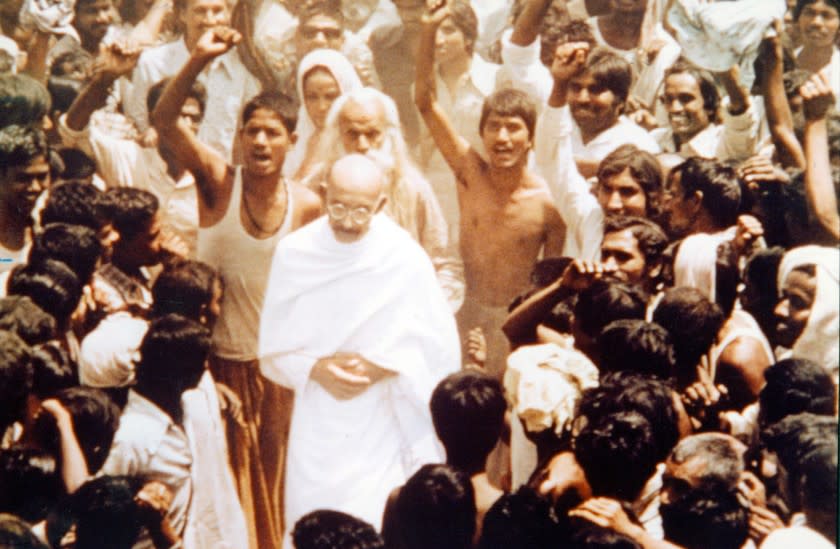 Ben Kingsley stars in the 1982 movie" Gandhi." Photo Columbia Pictures (AMUSEMENTS,MOVIES)