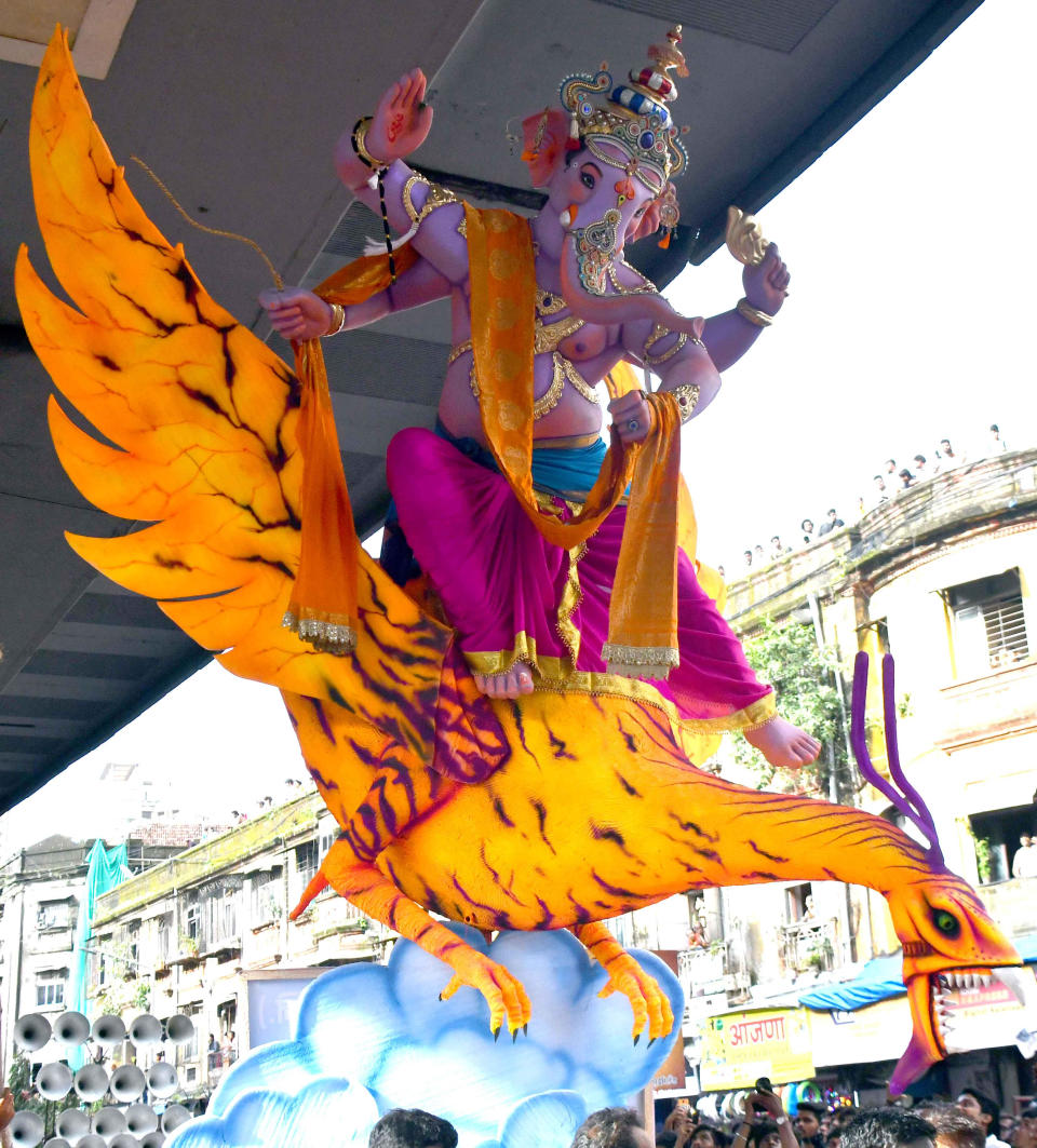 Mumbai celebrates Ganesh Chaturthi