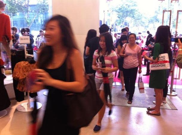 Fashionistas now have another shopping haven in Orchard Road (Yahoo! photo)