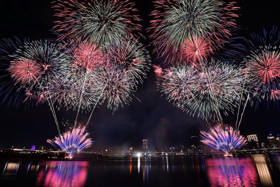 大稻埕夏日節煙火（圖片來源：台北旅遊網）