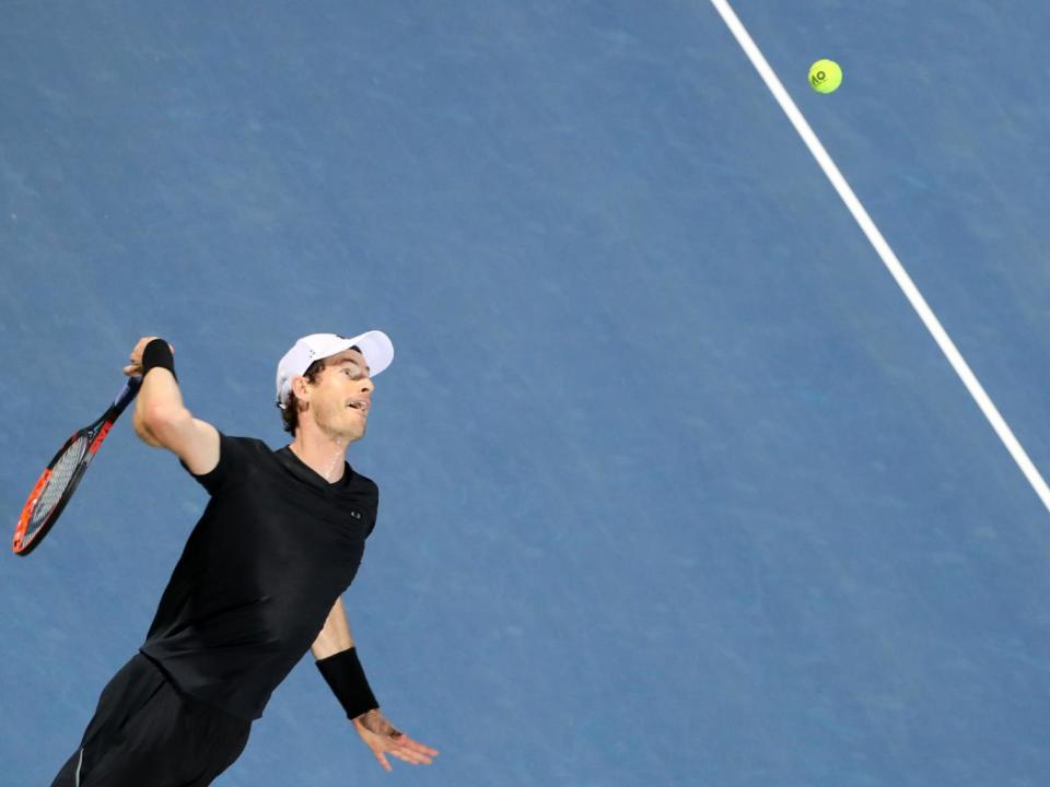 Murray's recovery began when he held serve in the fifth game of the first set (Getty)