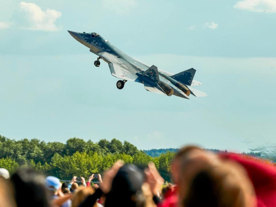 Russia Su-57 fighter jet