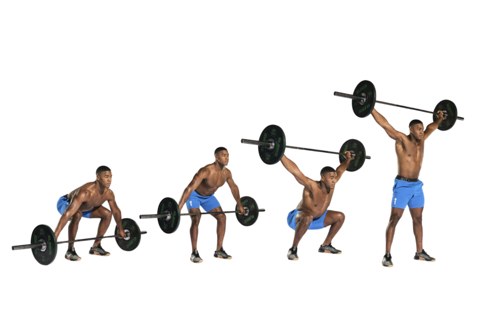 barbell snatch