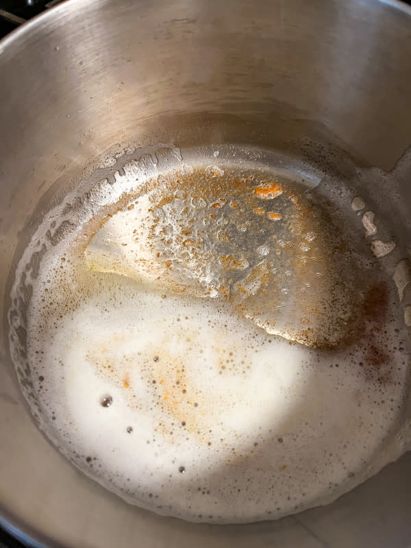 Making brown butter<p>Courtesy of Jessica Wrubel</p>