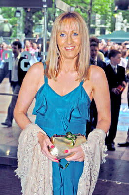 J.K. Rowling at the London premiere of Warner Brothers' Harry Potter and the Prisoner of Azkaban