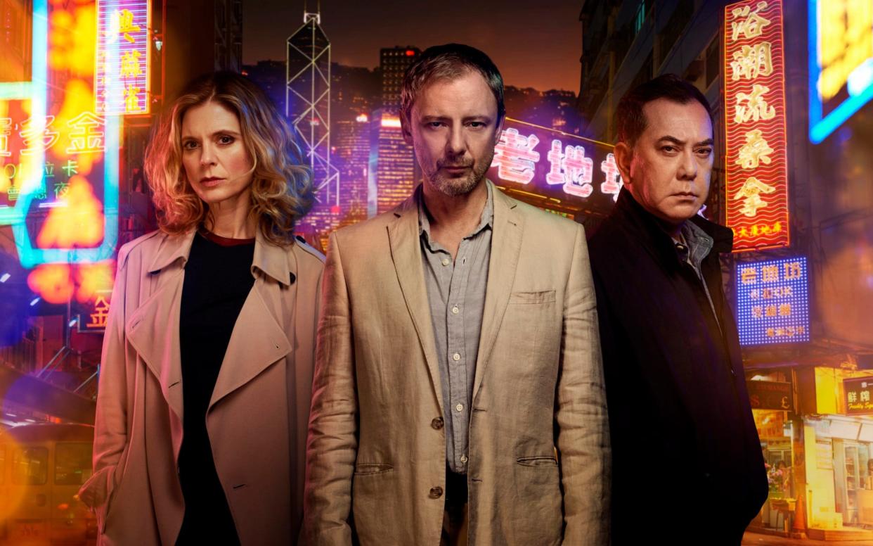 Emilia Fox, John Simm and Anthony Wong - Television Stills