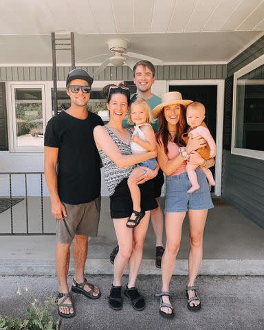 <p>Jeremy Roloff Instagram</p> Jeremy Roloff, Molly Roloff Silvius, Ember Roloff, Joel Silvius, Audrey Roloff, and Bode Roloff.
