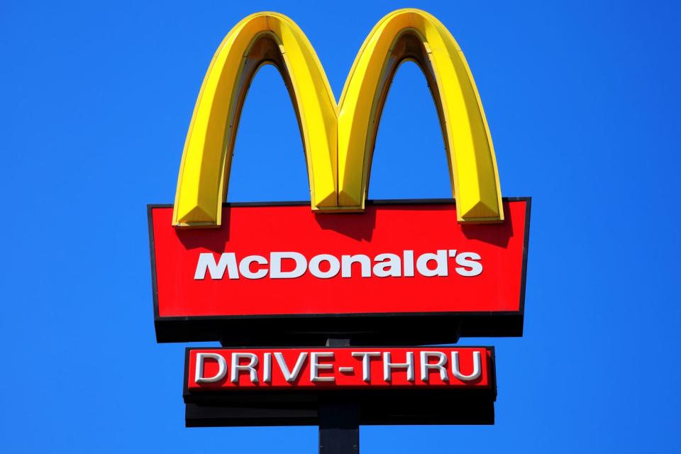 <p>Getty</p> McDonald