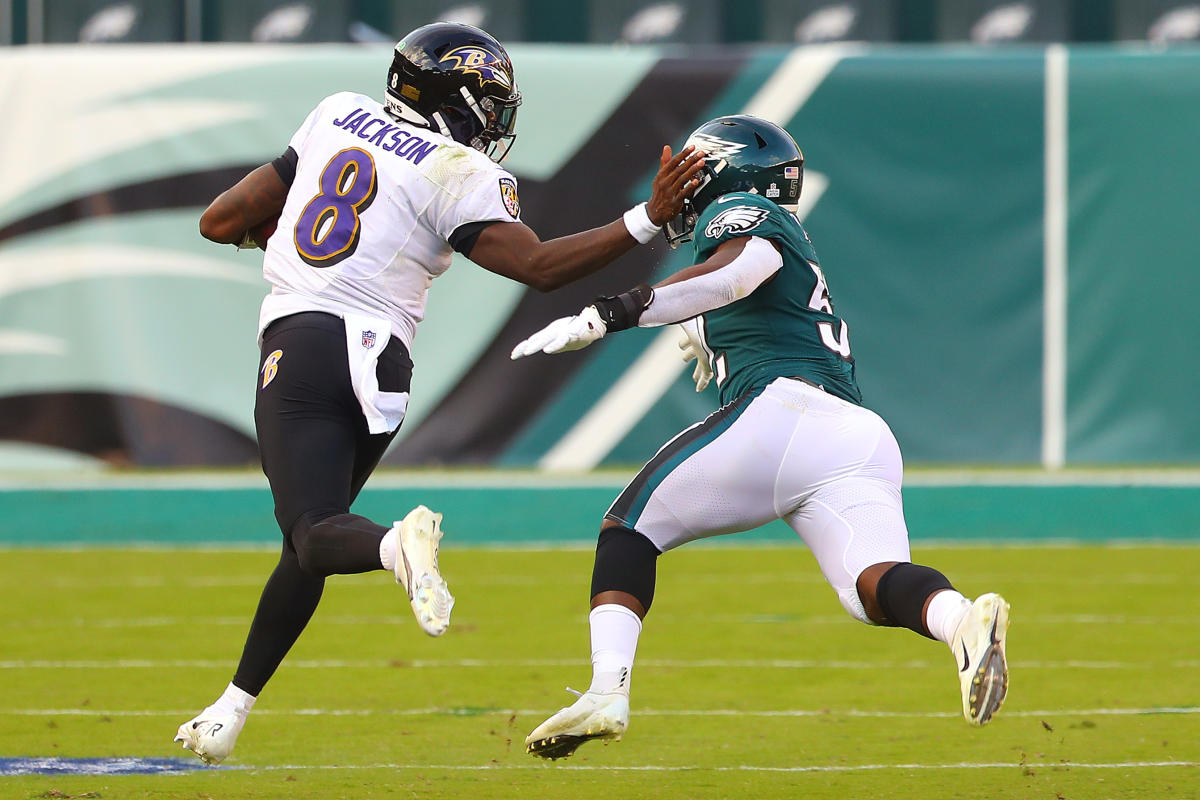 Philadelphia Eagles face Baltimore Ravens QB Lamar Jackson in Week 6:  Facts, figures and trivia