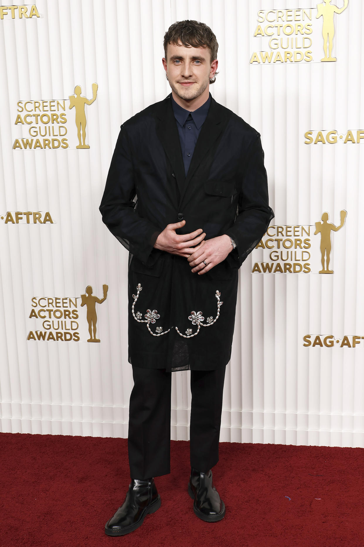 Paul Mescal at the 29th Annual SAG Awards. (Frazer Harrison / Getty Images)