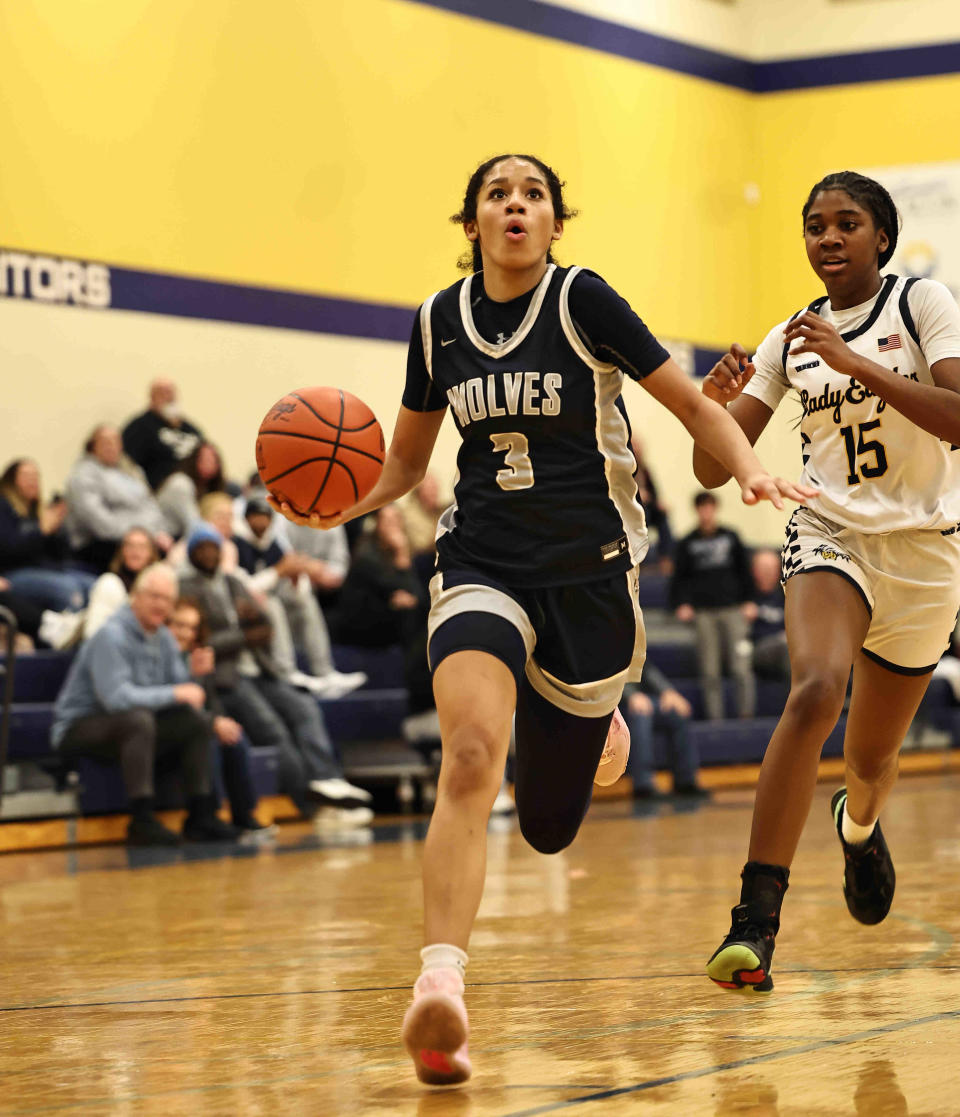 West Clermont guard Layla Hale is averaging 11.8 points per game for the undefeated Wolves this season.