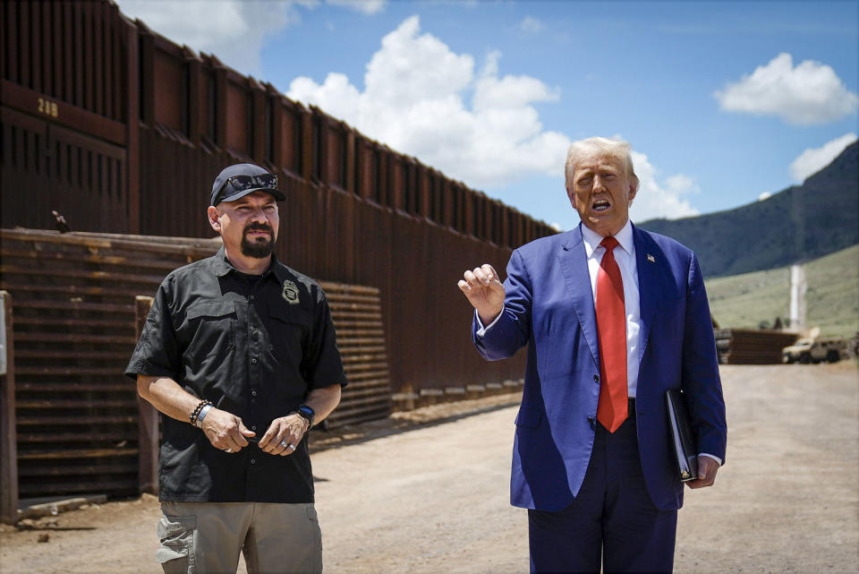 Image: Former President Donald Trump  (Evan Vucci / AP)