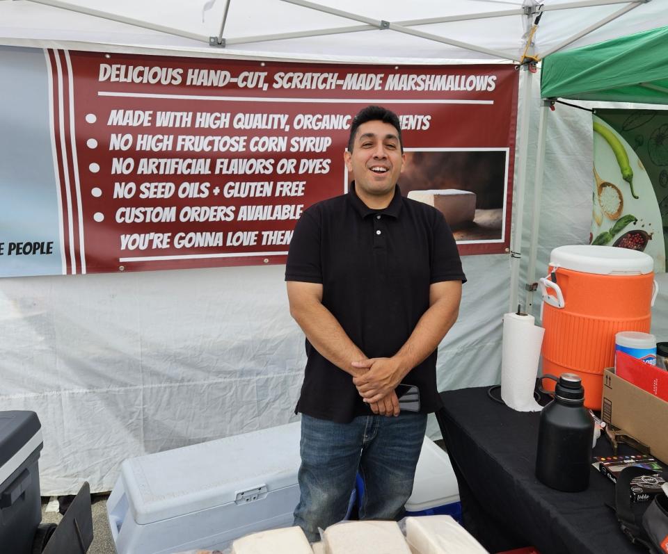 Matthew Luna has developed a made-from-scratch marshmallow mix enhanced with the superior flavorings like fresh cacao and cardamom for his Block'd treats.