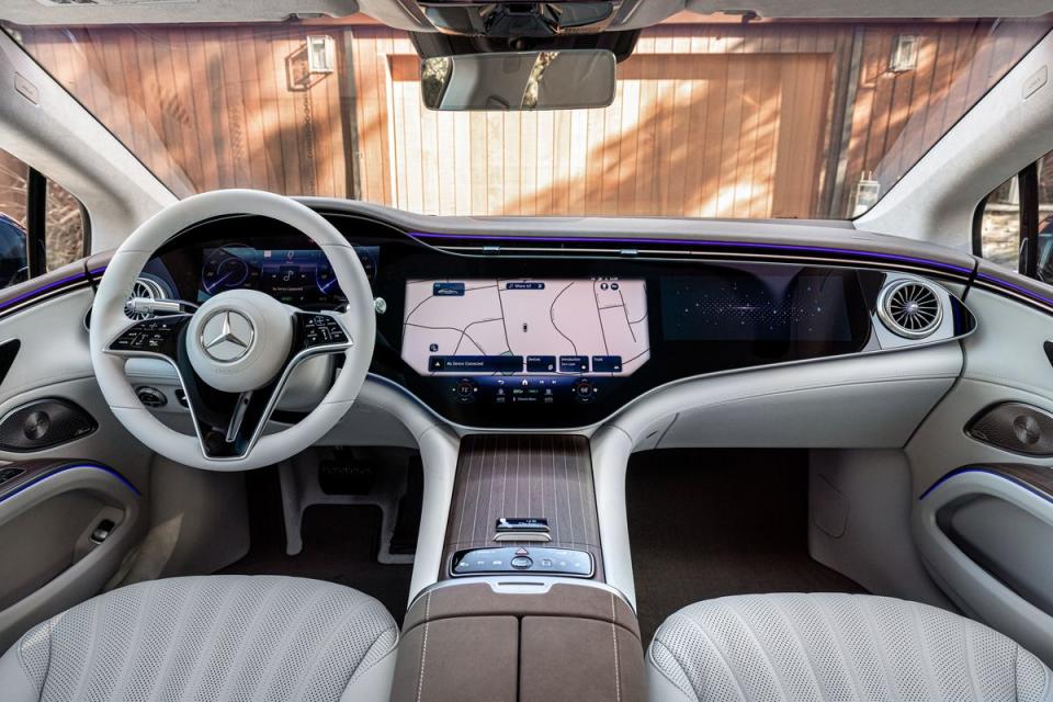 2023 mercedes benz eqs580 sedan city edition interior