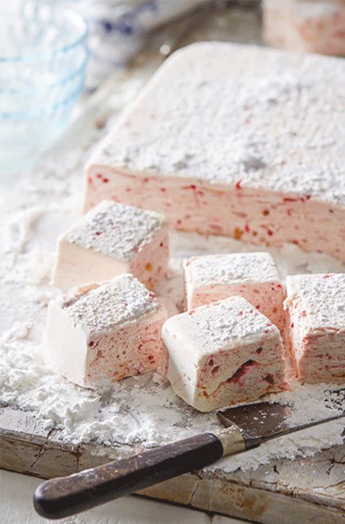 Peanut butter and jam marshmallows