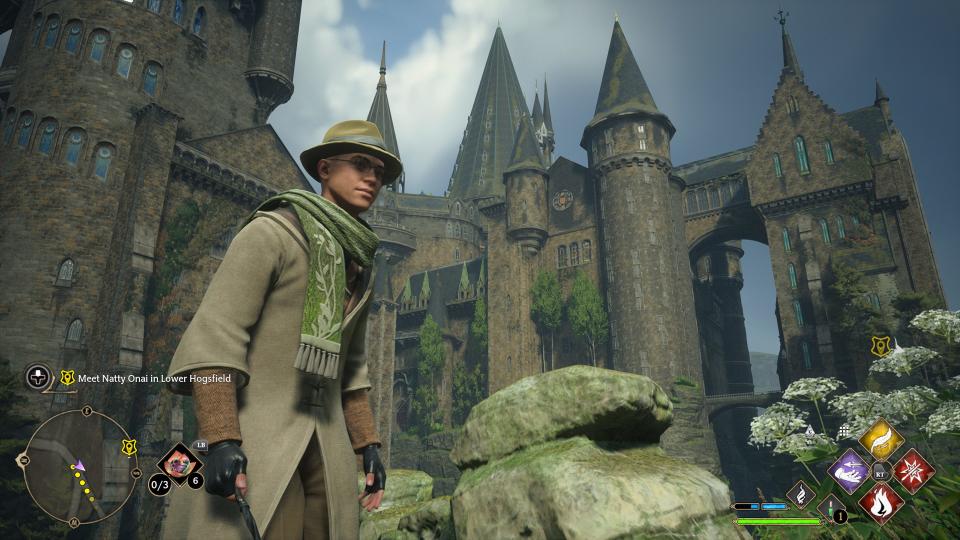 "Hogwarts Legacy" screenshot.